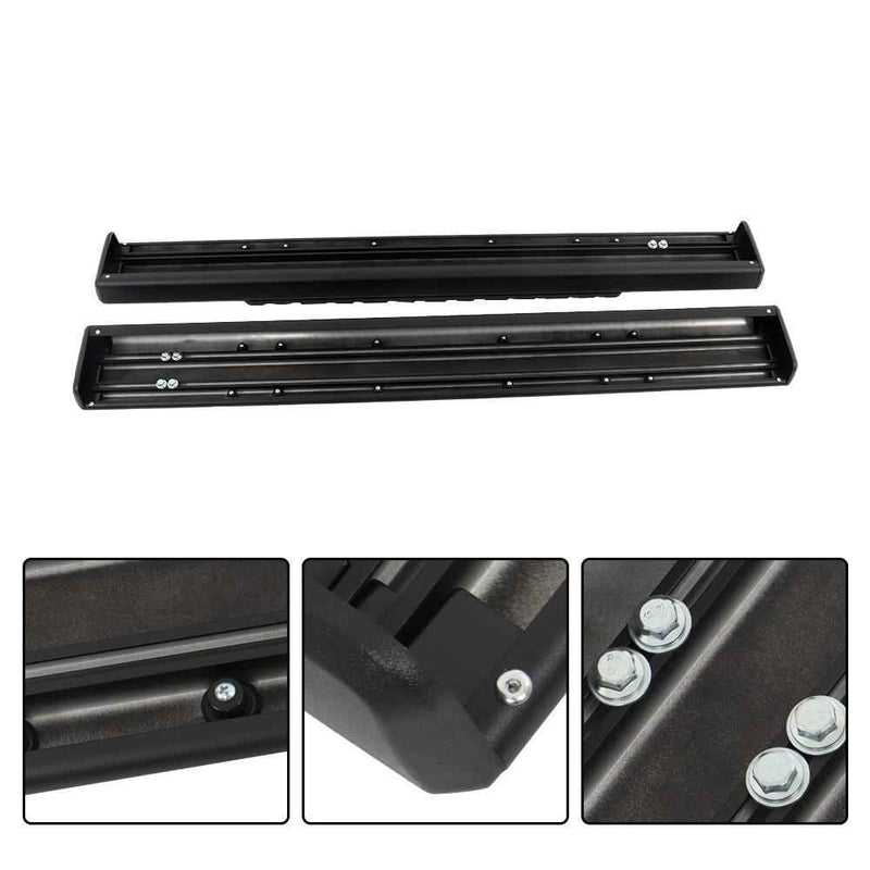 DURAFORCE For Sierra 07-19/Silverado1500 07-18 Truck Running Rectangular 6-inch Side Step