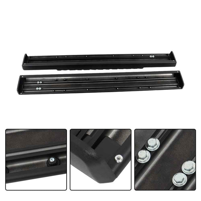 DURAFORCE For Sierra 07-19/Silverado1500 07-18 Truck Running Rectangular 6-inch Side Step