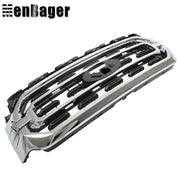 DURAFORCE Fit For Ford F150 XLT 21-22 Front Upper Bumper Grille Chrome Trim ML3Z-8200-CA