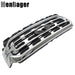 DURAFORCE Fit For Ford F150 XLT 21-22 Front Upper Bumper Grille Chrome Trim ML3Z-8200-CA