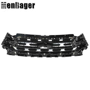 DURAFORCE Fit For Ford F150 XLT 21-22 Front Upper Bumper Grille Chrome Trim ML3Z-8200-CA