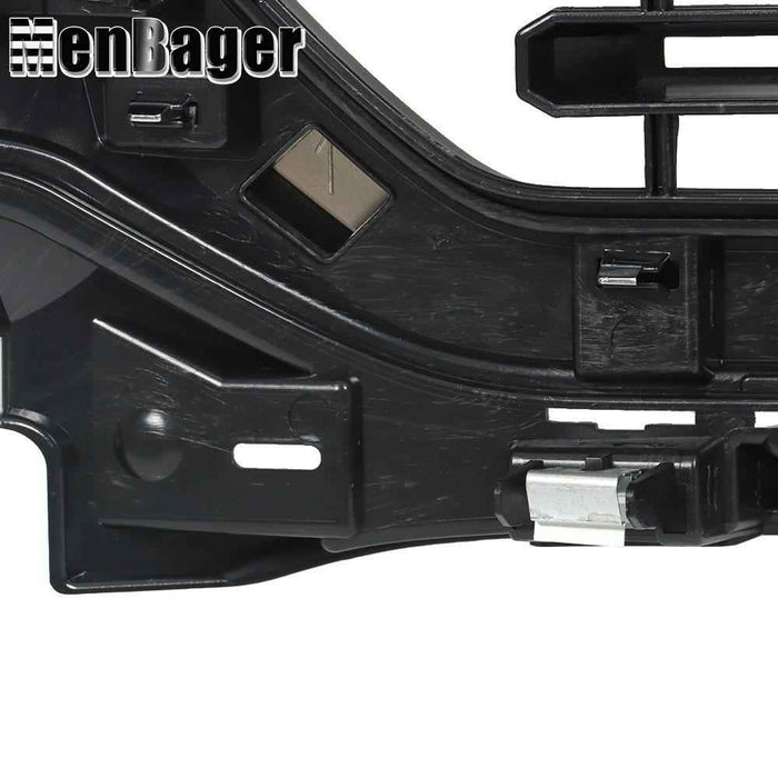 DURAFORCE Fit For Ford F150 XLT 21-22 Front Upper Bumper Grille Chrome Trim ML3Z-8200-CA