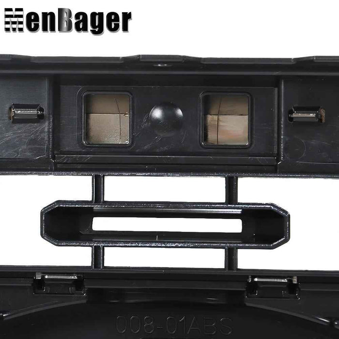 DURAFORCE Fit For Ford F150 XLT 21-22 Front Upper Bumper Grille Chrome Trim ML3Z-8200-CA