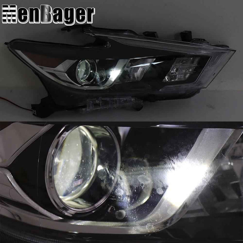 DURAFORCE LED Headlight For 2016 2017 2018 Nissan Maxima SR Platinum Right SPassenger ide