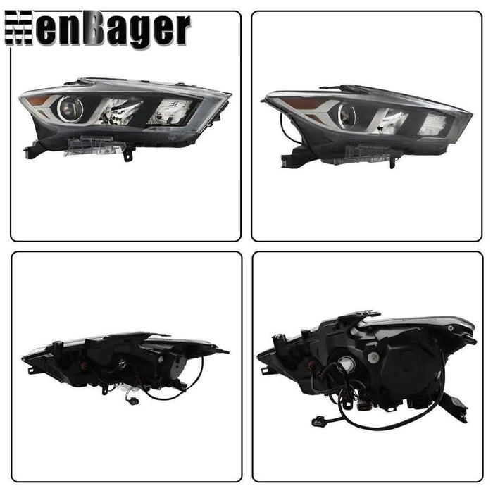 DURAFORCE LED Headlight For 2016 2017 2018 Nissan Maxima SR Platinum Right SPassenger ide