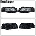 DURAFORCE Full LED Projector Pair Headlights For Nissan Rogue S SV SL 2021 2022 2023 Black