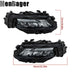DURAFORCE Full LED Projector Pair Headlights For Nissan Rogue S SV SL 2021 2022 2023 Black