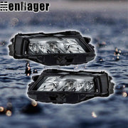 DURAFORCE Full LED Projector Pair Headlights For Nissan Rogue S SV SL 2021 2022 2023 Black