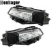 DURAFORCE Headlights For Nissan Rogue 2021 2022 2023 Driver&Passenger Chrome Housing LED