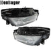 DURAFORCE Headlights For Nissan Rogue 2021 2022 2023 Driver&Passenger Chrome Housing LED