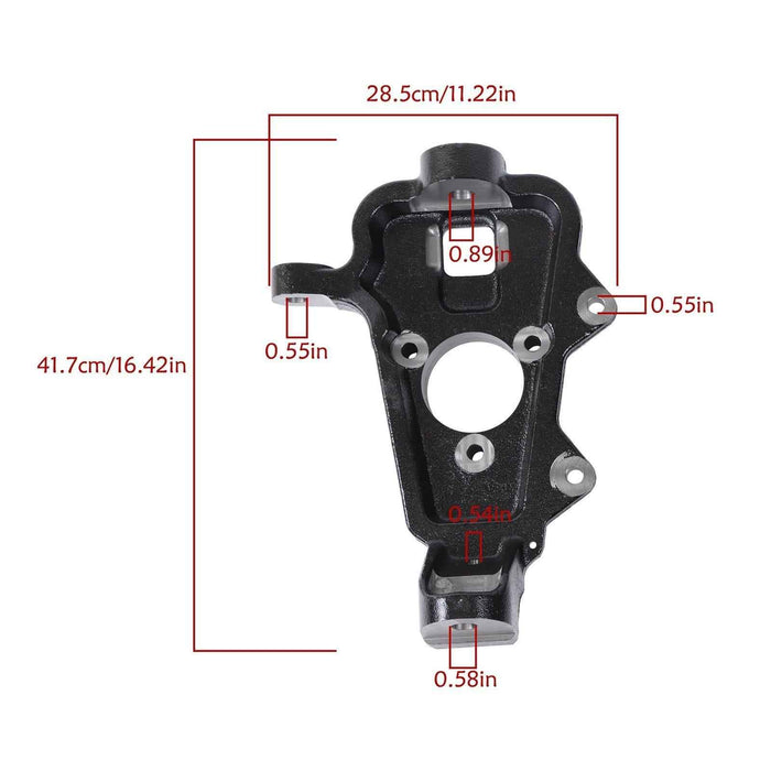 DURAFORCE 2011-18 For Ram 1500 2002-10 For Dodge Ram 1500 Front 2'' Drop Lowering Spindles
