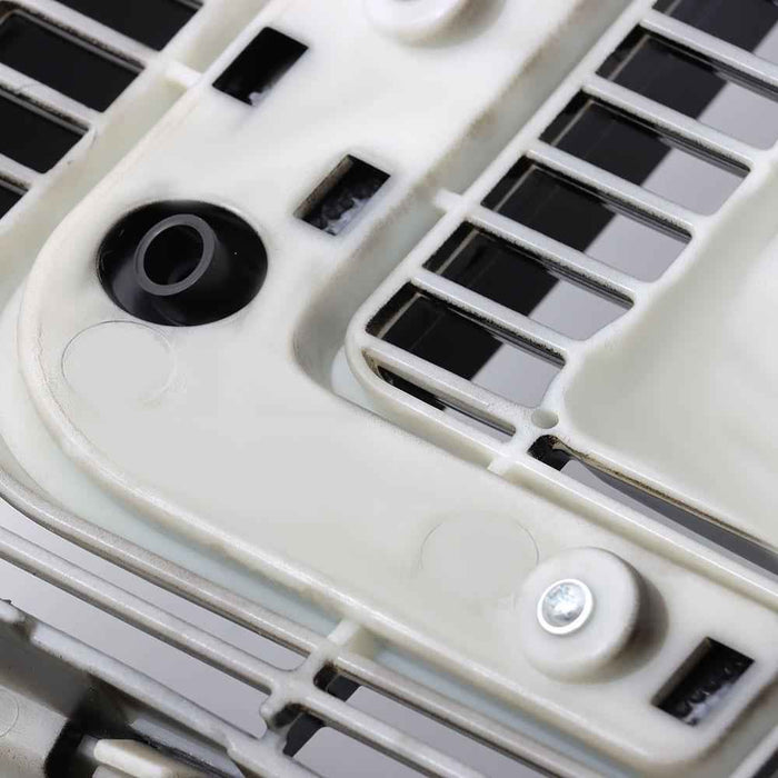 DURAFORCE Black ABS Plastic Grill For Ford F-150 Regular Cab 2009-2014 Front Upper Grille