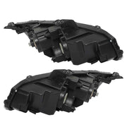 DURAFORCE For 2016-2020 Honda Civic Chrome Halogen LED DRL Headlights Assy Right&Left Side