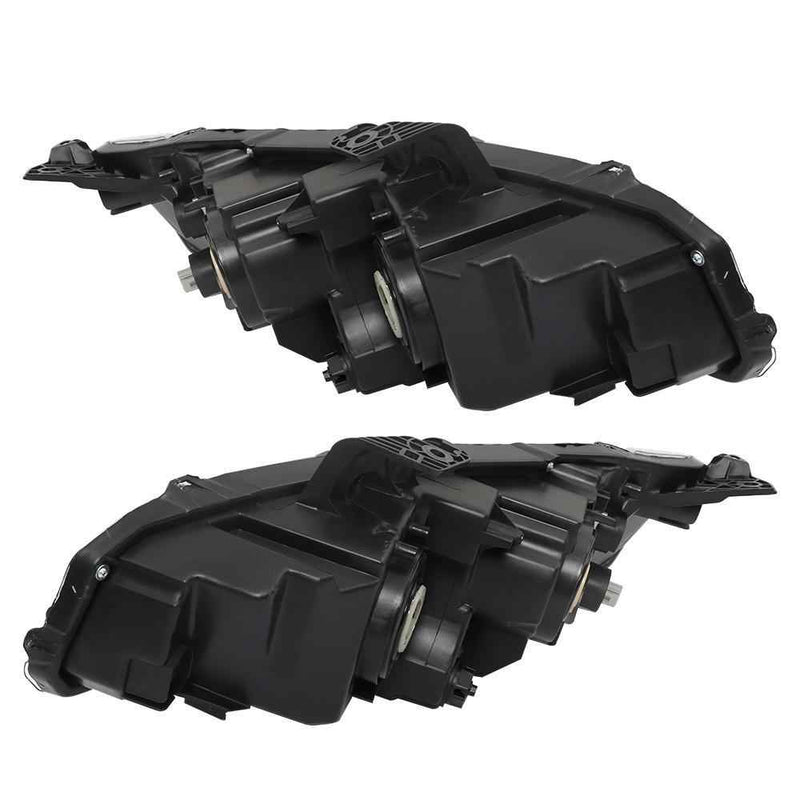 DURAFORCE For 2016-2020 Honda Civic Chrome Halogen LED DRL Headlights Assy Right&Left Side