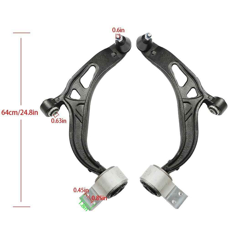 DURAFORCE For Ford Explorer 2011-2019 K622215 K622216 Front Lower Control Arm Ball Joint