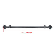 DURAFORCE 4 lug 54" Hub Face 2000 lbs 2k Trailer Boat Axle 4 on 4" Idler with U-Bolt Kit