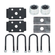 DURAFORCE 4 lug 54" Hub Face 2000 lbs 2k Trailer Boat Axle 4 on 4" Idler with U-Bolt Kit