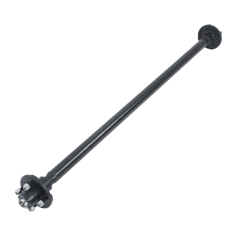 DURAFORCE 4 lug 54" Hub Face 2000 lbs 2k Trailer Boat Axle 4 on 4" Idler with U-Bolt Kit
