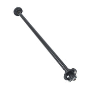 DURAFORCE 4 lug 54" Hub Face 2000 lbs 2k Trailer Boat Axle 4 on 4" Idler with U-Bolt Kit