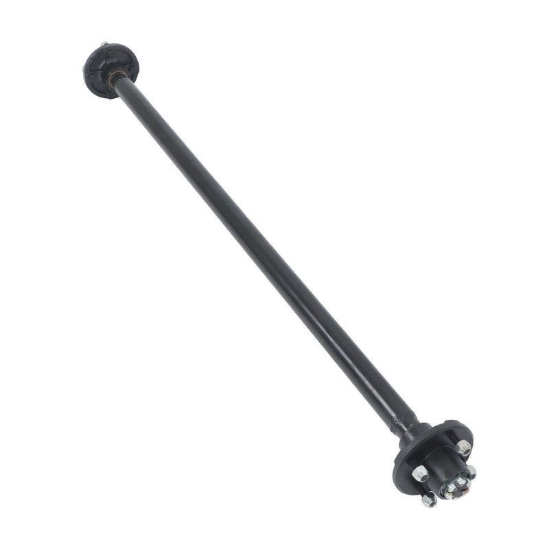 DURAFORCE 4 lug 54" Hub Face 2000 lbs 2k Trailer Boat Axle 4 on 4" Idler with U-Bolt Kit