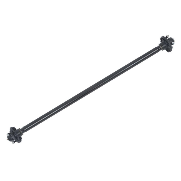 DURAFORCE 4 lug 54" Hub Face 2000 lbs 2k Trailer Boat Axle 4 on 4" Idler with U-Bolt Kit