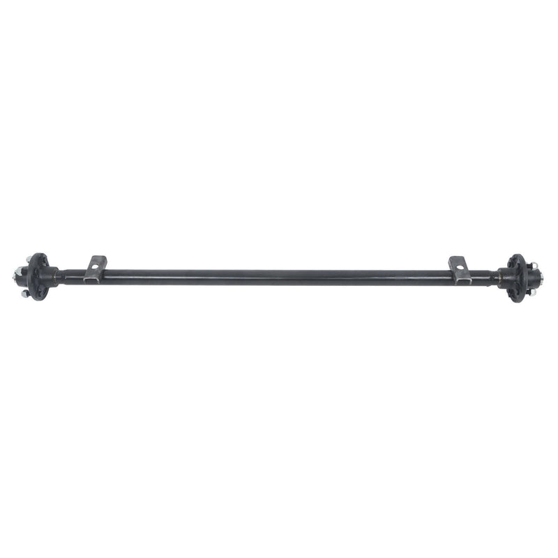 DURAFORCE 4 lug 54" Hub Face 2000 lbs 2k Trailer Boat Axle 4 on 4" Idler with U-Bolt Kit