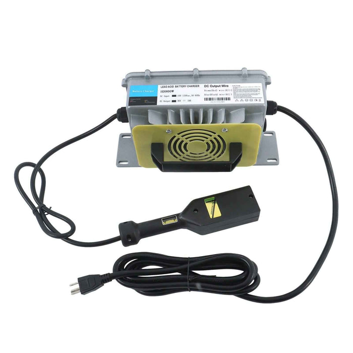 DURAFORCE 18A 36V Golf Carts Battery Charger For EZGO TXT D-Style Plug 1996-2009 New