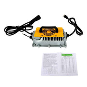 DURAFORCE Battery Charger Fit For EZgo RXV/ TXT Triangular style Plug IP67 18A 48V New