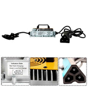 DURAFORCE Battery Charger Fit For EZgo RXV/ TXT Triangular style Plug IP67 18A 48V New