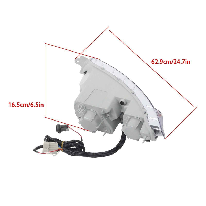 DURAFORCE Direct Replacement Halogen Headlight Assemblies For International Truck 41/4200