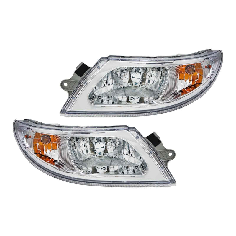 DURAFORCE Direct Replacement Halogen Headlight Assemblies For International Truck 41/4200