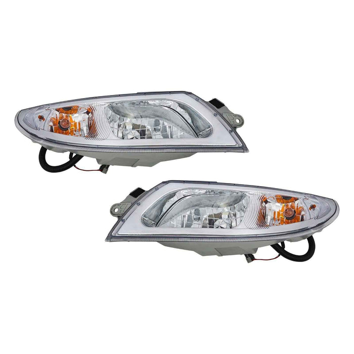 DURAFORCE Direct Replacement Halogen Headlight Assemblies For International Truck 41/4200