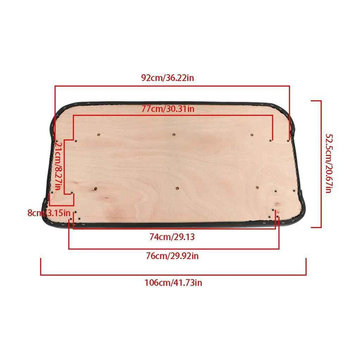 DURAFORCE Front Seat Bottom For E-Z-GO Medalist TXT Golf Carts Black Hardware Incl New