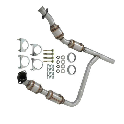DURAFORCE Left & Right Catalytic Converter Set For Ford F-150 4.6L V8 2002 2003 2004 4WD