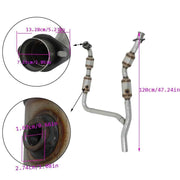 DURAFORCE Left & Right Catalytic Converter Set For Ford F-150 4.6L V8 2002 2003 2004 4WD