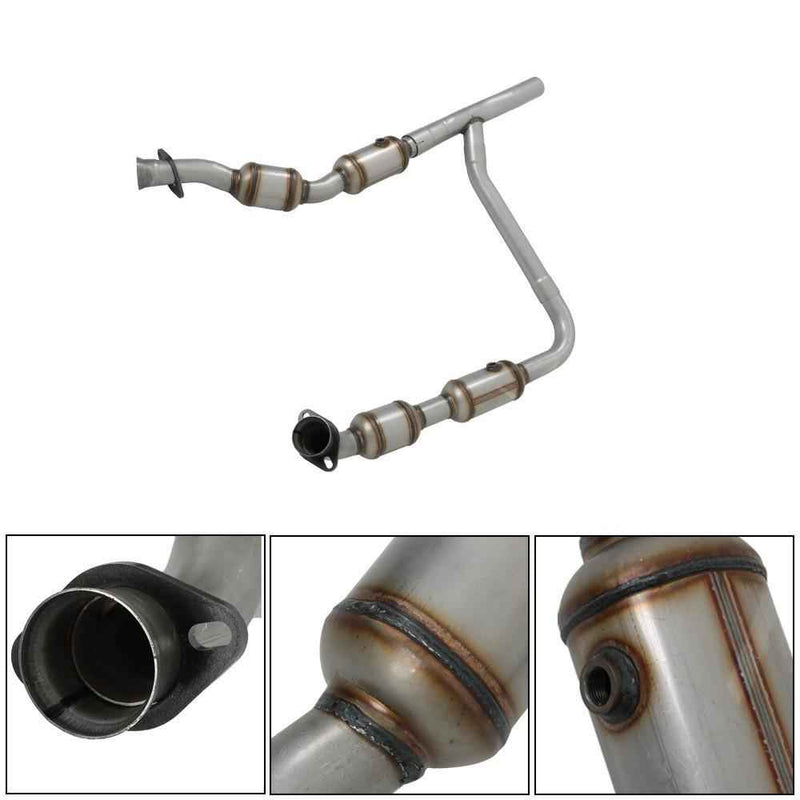 DURAFORCE Left & Right Catalytic Converter Set For Ford F-150 4.6L V8 2002 2003 2004 4WD