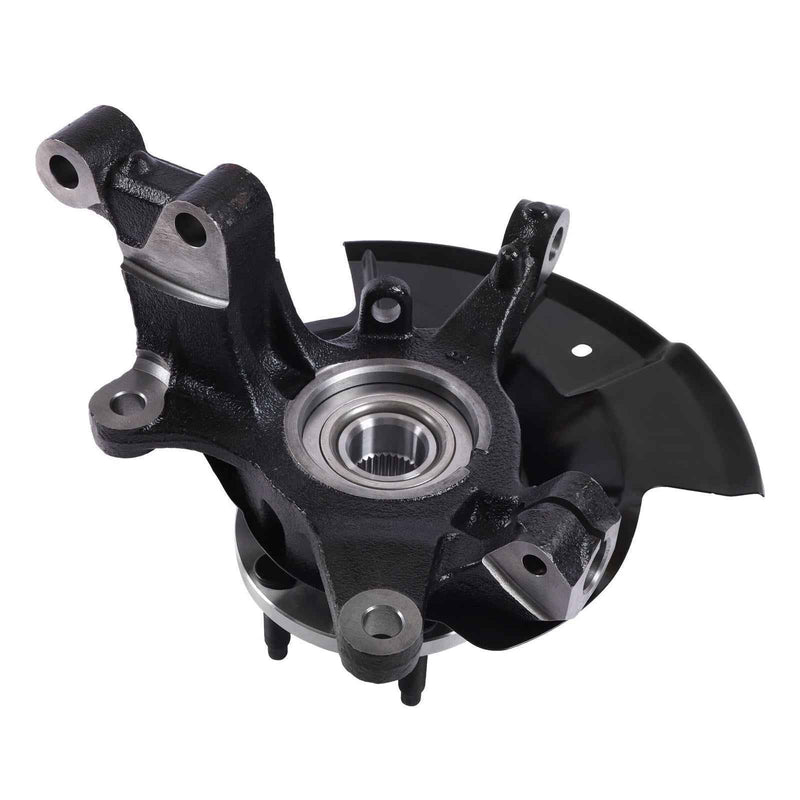 DURAFORCE Front Steering Knuckle & Wheel Bearing Hub Assembly Pair New For 07-10 Ford Edge