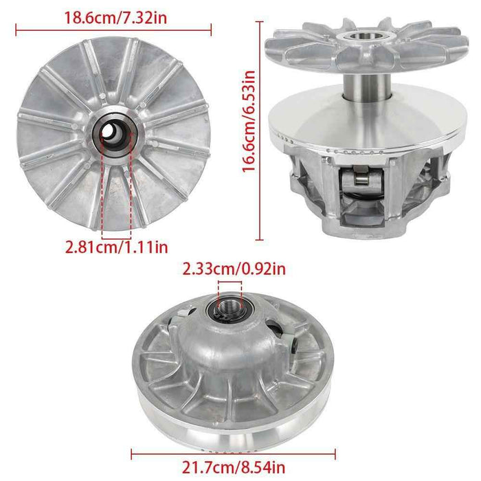DURAFORCE Primary & Secondary Clutch Upgrade For Polaris Ranger 500 EBS 1998-2013
