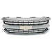 DURAFORCE Front Upper Bumper Grille Grill Chrome For Chevrolet Silverado 1500 2016-2018