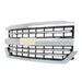 DURAFORCE Front Upper Bumper Grille Grill Chrome For Chevrolet Silverado 1500 2016-2018