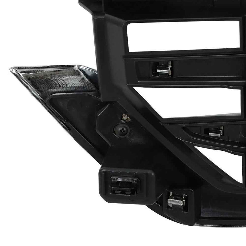 DURAFORCE Front Upper Bumper Grille Grill Chrome For Chevrolet Silverado 1500 2016-2018