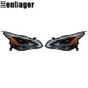 DURAFORCE Full LED Headlights Black Housing For Nissan Altima 2023 2024 Left&Right Side