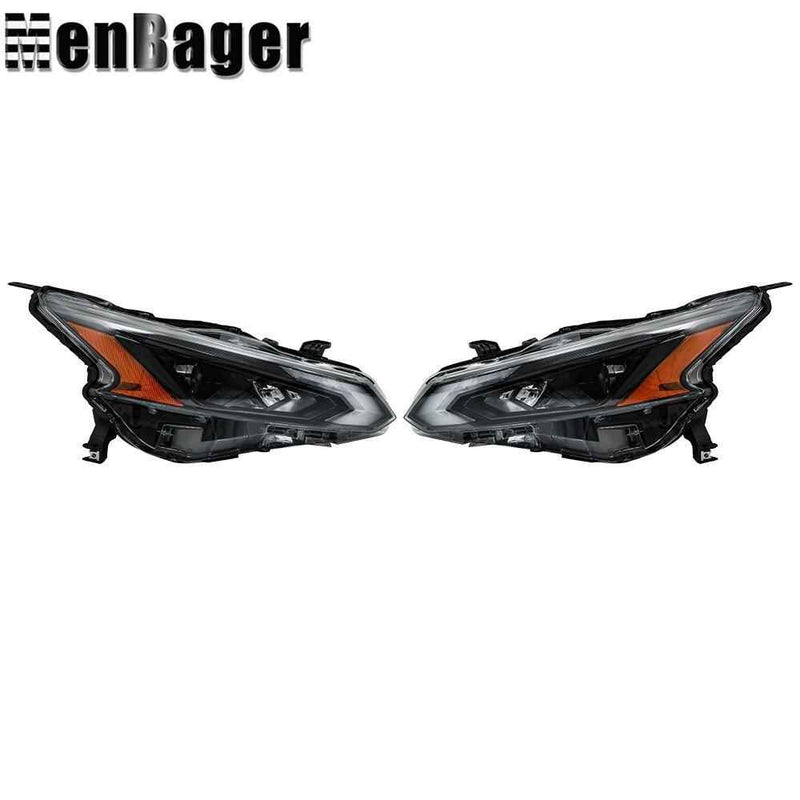 DURAFORCE Full LED Headlights Black Housing For Nissan Altima 2023 2024 Left&Right Side