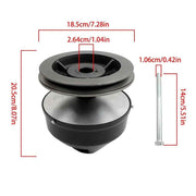 DURAFORCE Drive Driven Clutch 23192-G1 For EZGO 2-Cycle Gas Golf Cart Model 9036 1976-1988