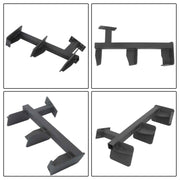 DURAFORCE New Fit For Universal Bass Boat Triple 3 Step Boat Trailer Steps W/ Handle