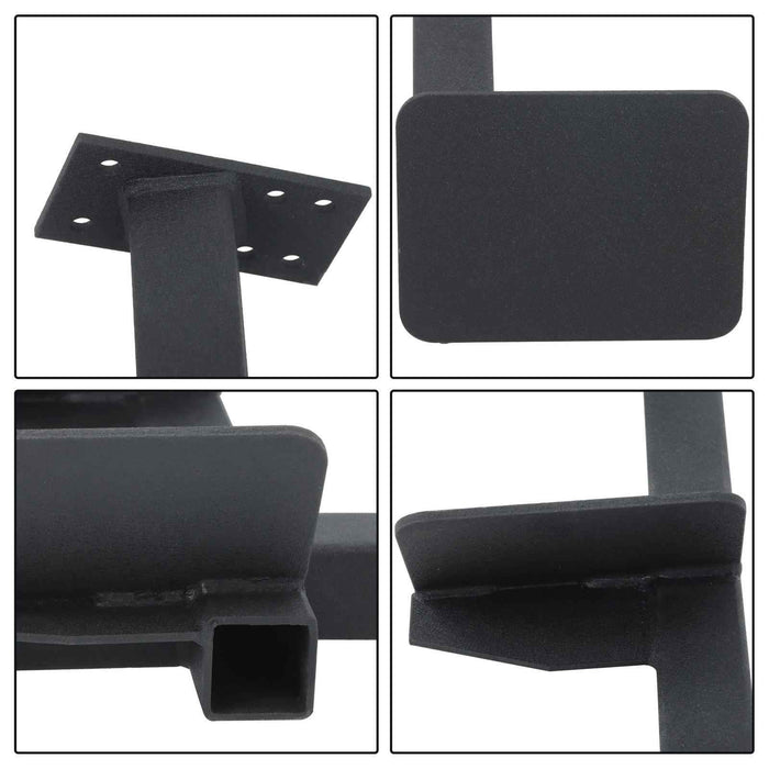 DURAFORCE New Fit For Universal Bass Boat Triple 3 Step Boat Trailer Steps W/ Handle