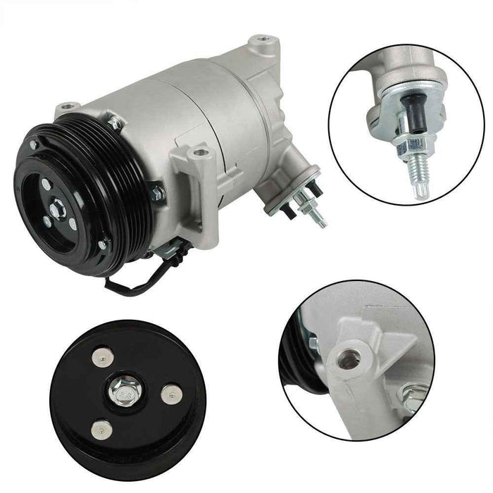 DURAFORCE AC A/C Compressor +Clutch For 2013 14-16 Chevy Malibu GMC Terrain 2.0L 2.5L