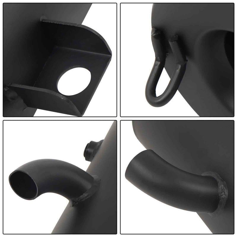 DURAFORCE For Polaris Scrambler 500 4×4 Exhaust Muffler Silencer W/Gaskets 1261006-489 New