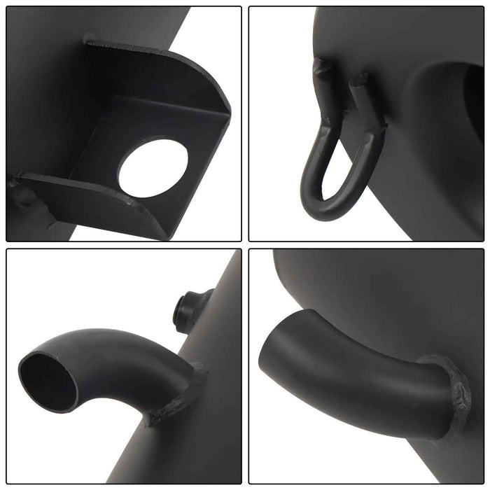 DURAFORCE For Polaris Scrambler 500 4×4 Exhaust Muffler Silencer W/Gaskets 1261006-489 New