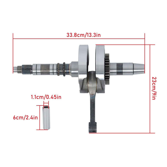 DURAFORCE For Honda TRX500 SXS500 2014-2024 ATV Engine Crankshaft Piston Rebuild Kit New